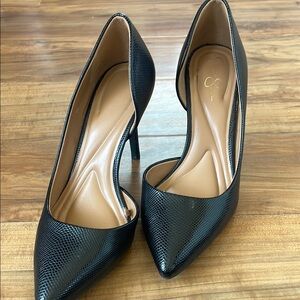 Elegant Black Stiletto Heels